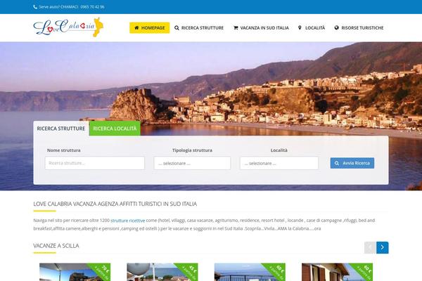 Trendy Travel theme site design template sample