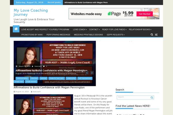 SuperMag theme site design template sample