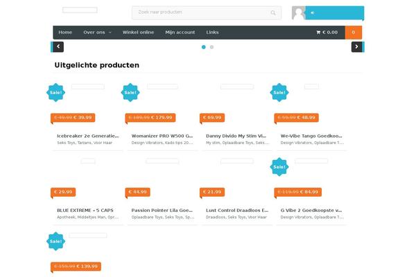 Superstore theme site design template sample