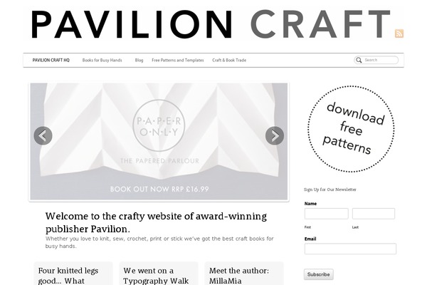PageLines theme site design template sample