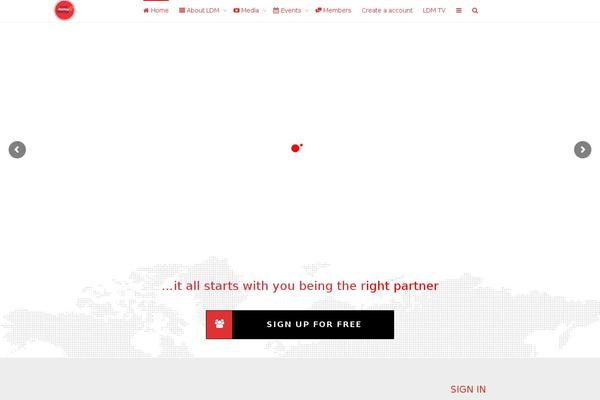 KLEO theme site design template sample
