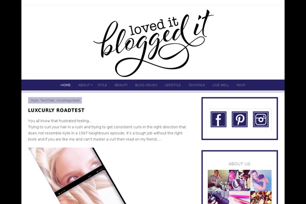 Isabelle theme site design template sample