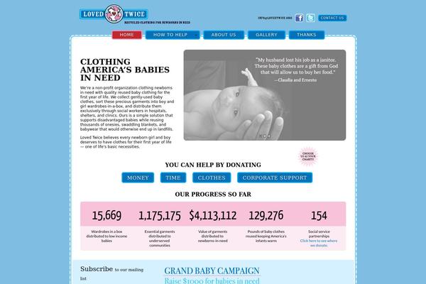 lovedtwice.org site used Lovedtwice