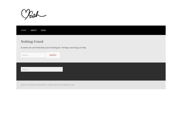 Motif theme site design template sample