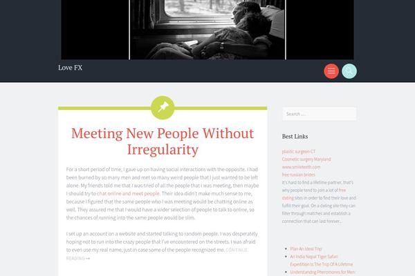 Sorbet theme site design template sample