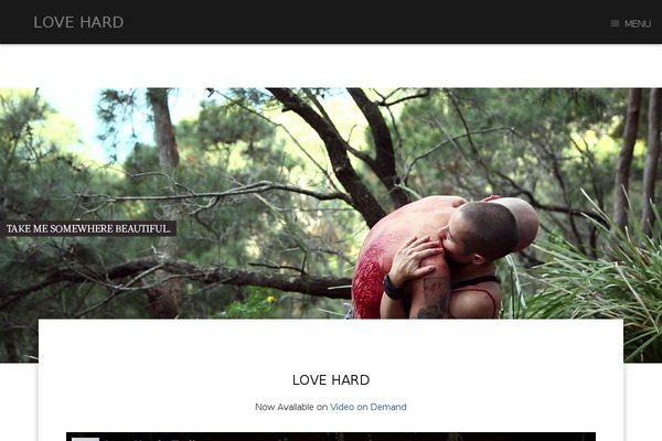 Full Frame theme site design template sample