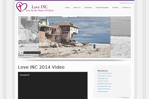 loveincnj.org site used Transforms