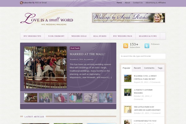 loveisasmallword.com site used Caspermag