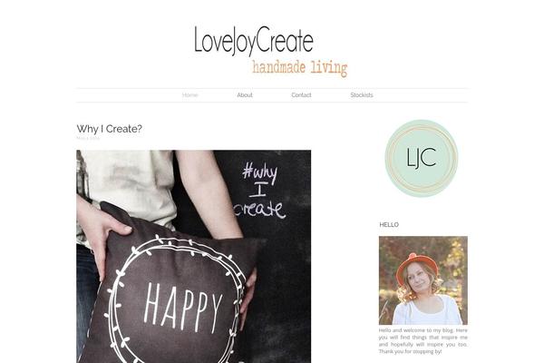 lovejoycreate.com site used Botanicaltheme