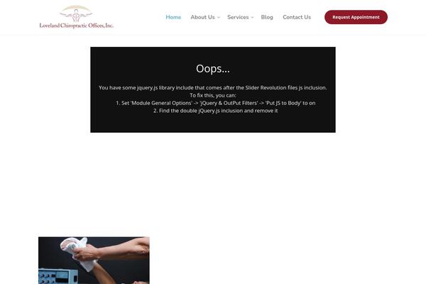 Site using Typing Effect plugin