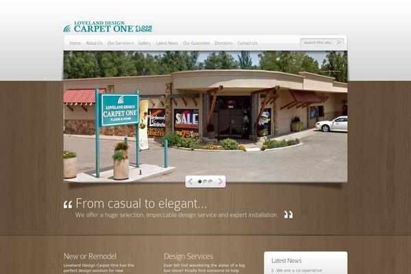 Deepfocus theme site design template sample