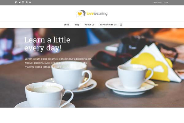 Wp_glory theme site design template sample