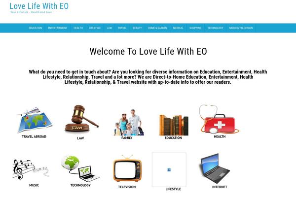 lovelifewitheo.com site used Counsel