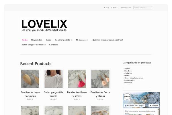 Jin theme site design template sample