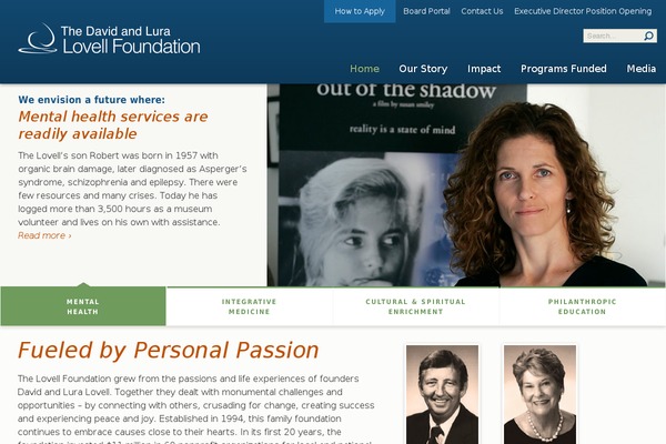 lovellfoundation.org site used Lovell_foundation_2015