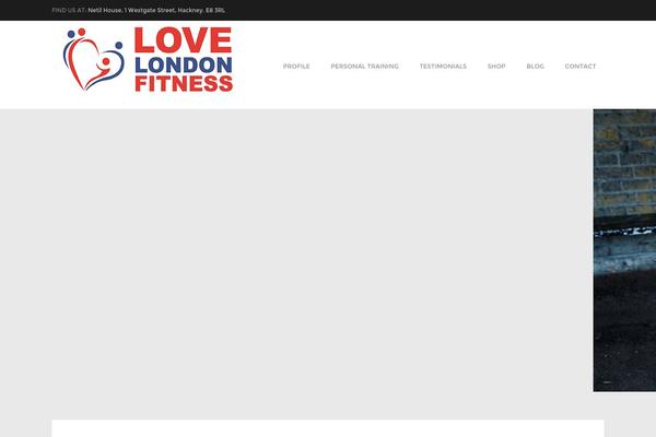 Fitness theme site design template sample