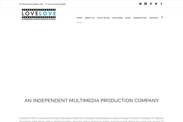 Everybody theme site design template sample