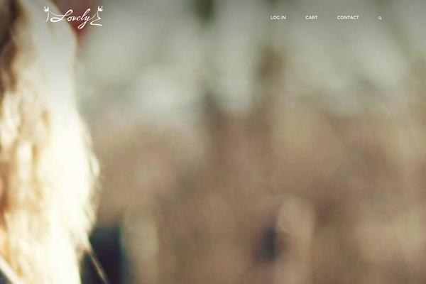 Lovely theme site design template sample