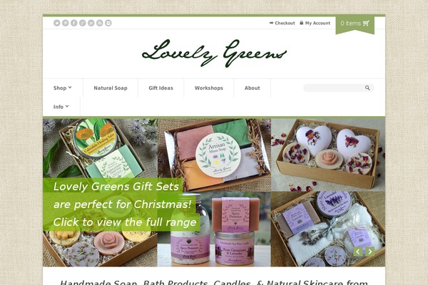 Organic Shop theme site design template sample
