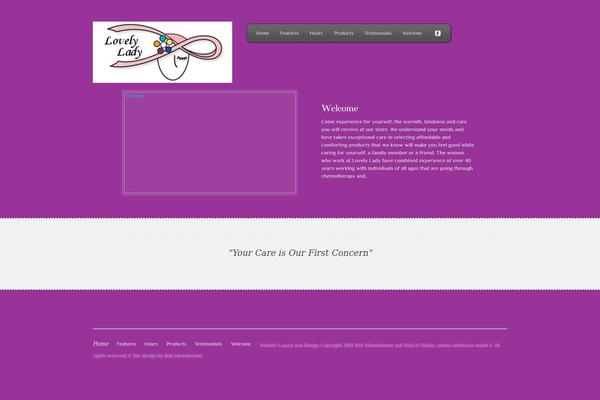 Feather theme site design template sample