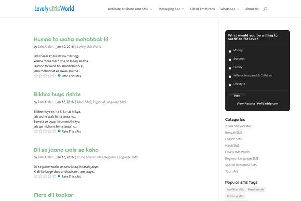 Site using Font Emoticons plugin