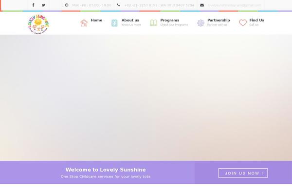 Childdoor theme site design template sample