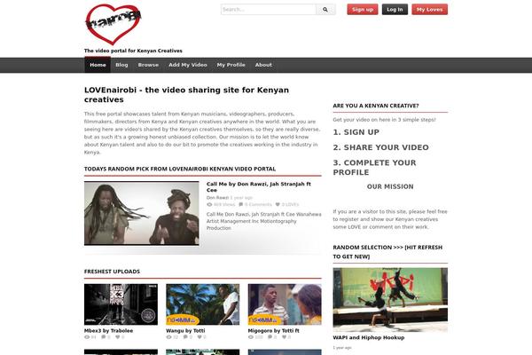 Site using Frontier Post plugin