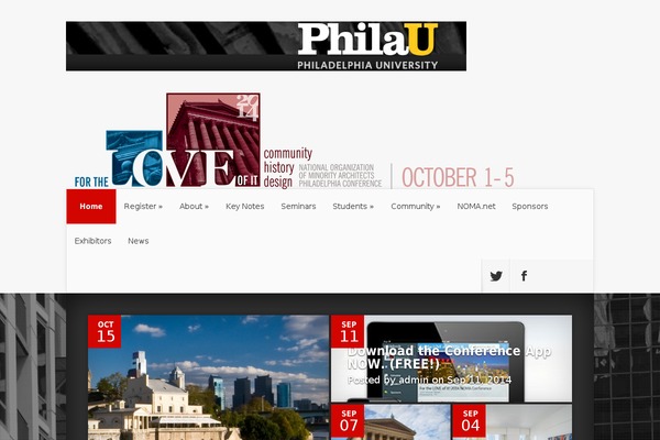 Nexus theme site design template sample
