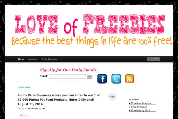 Duster theme site design template sample