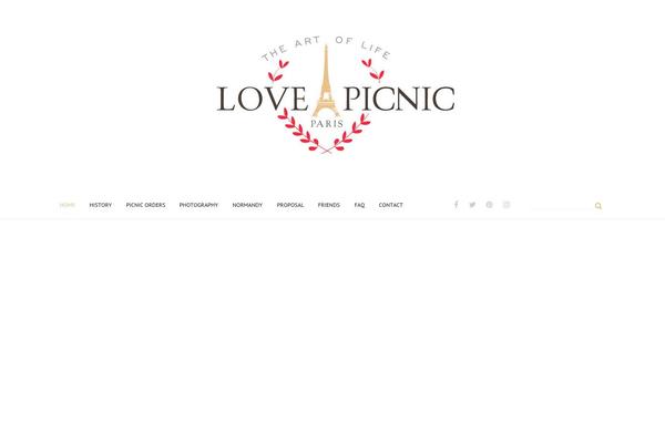 lovepicnicparis.com site used Lily