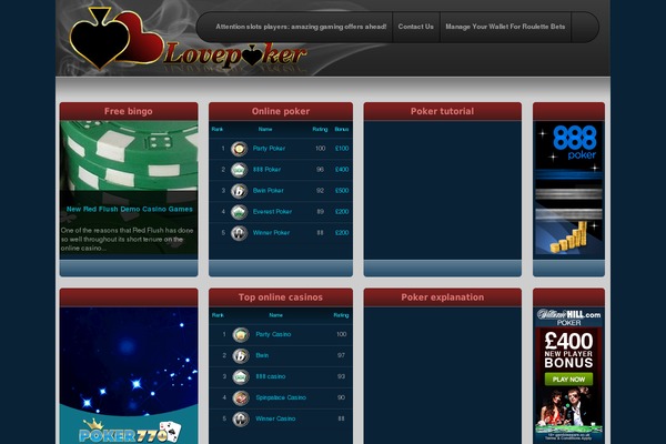Site using Content-gallery plugin
