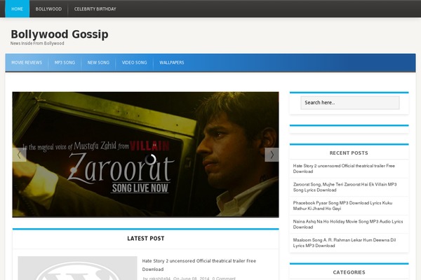 iMag Mag theme site design template sample