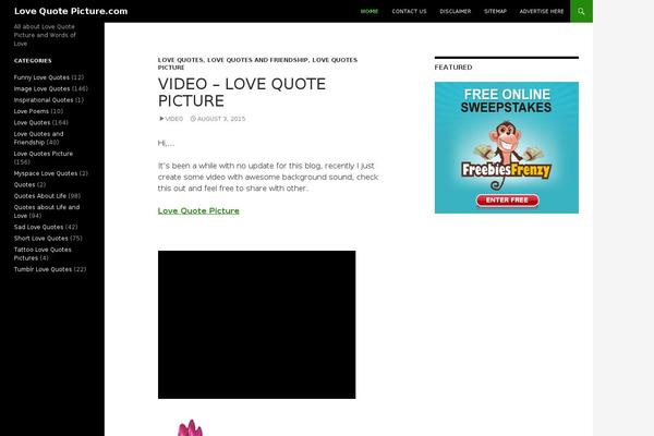 Site using Jamie Social Icons plugin