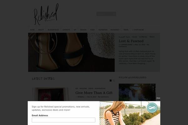 Sight theme site design template sample