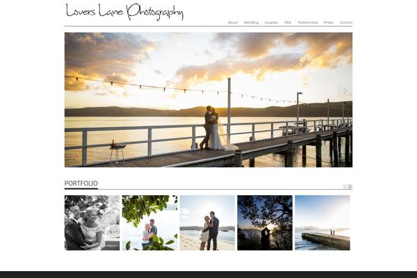 Albedo theme site design template sample