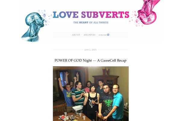 Manifest theme site design template sample