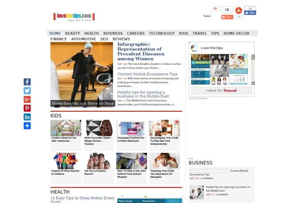 Site using Wp-Thumbie - Related Posts with thumbnails for WordPress plugin