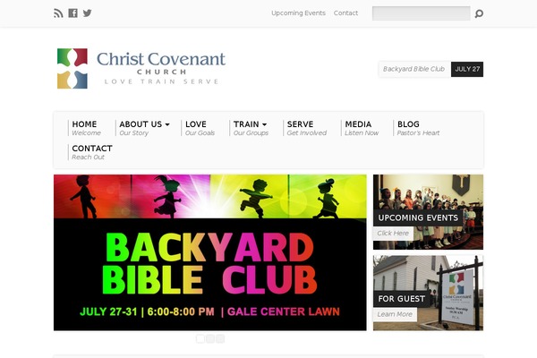 Resurrect theme site design template sample