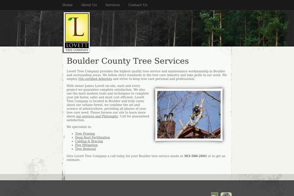 lovetttree.com site used Elegant Grunge