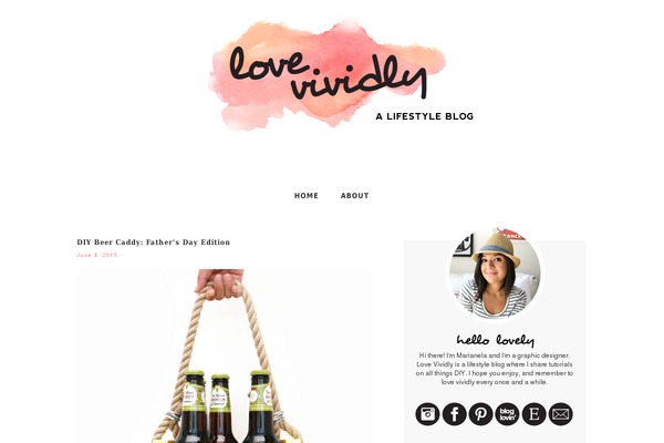 lovevividly.com site used Christine