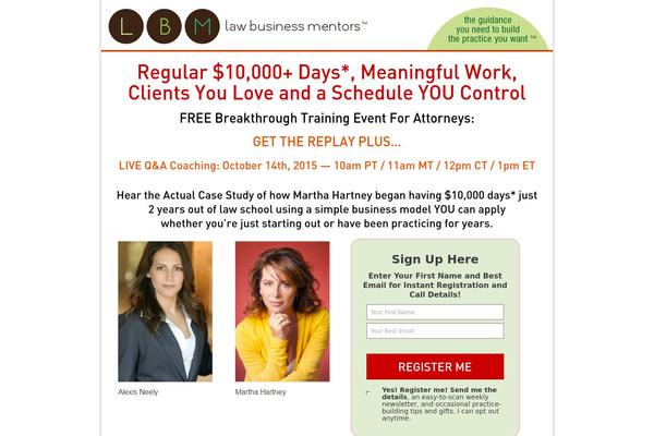 loveyourlawpractice.com site used Lbm-sales