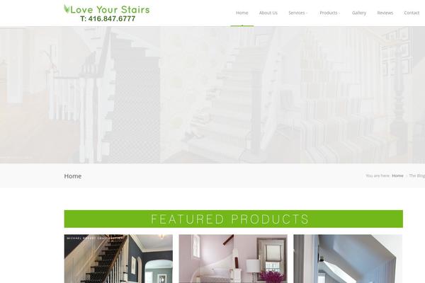 Astrum theme site design template sample