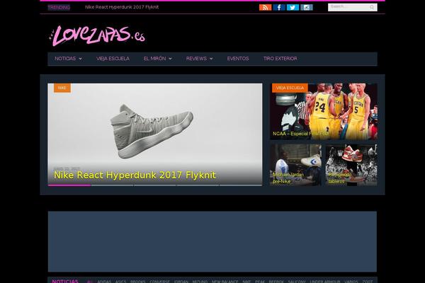 SmartMag theme site design template sample