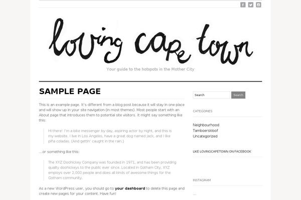 Originmag theme site design template sample