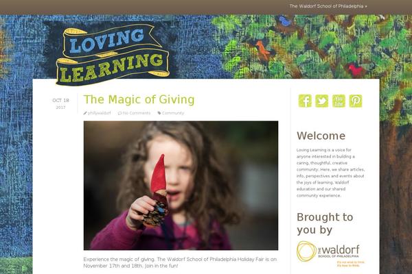 lovinglearning.org site used Destiny