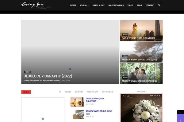 Newspaper Child theme site design template sample