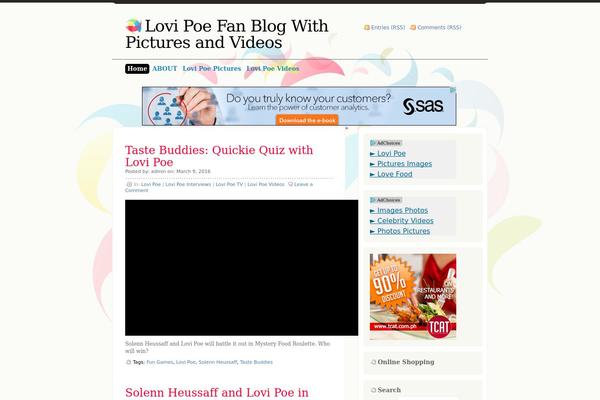 Albeo theme site design template sample