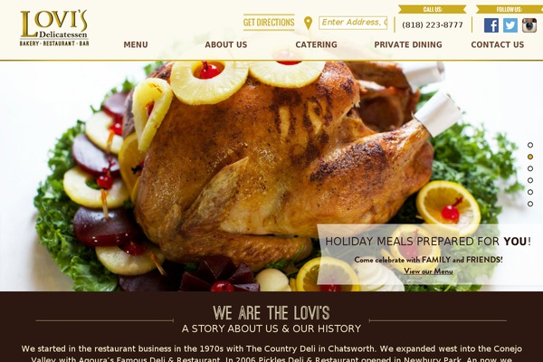 lovisdeli.com site used Lovis-deli