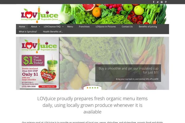 Tempera theme site design template sample