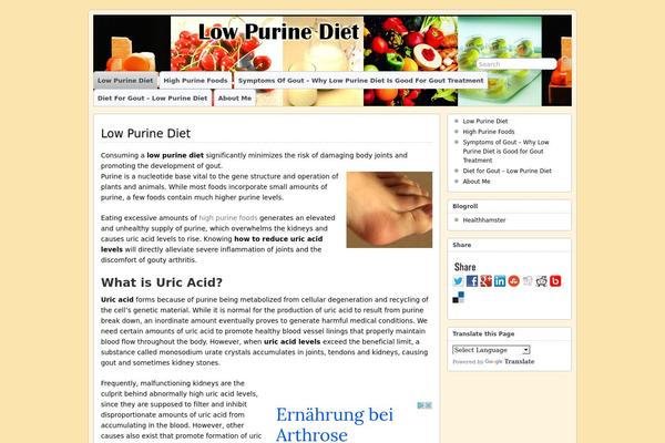 Suffusion theme site design template sample